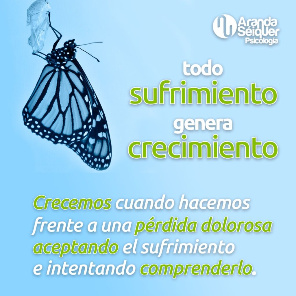 Todo sufrimiento genera crecimiento